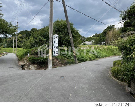 奈良県石上神宮の参道 奈良県石上神宮の参道 141715246