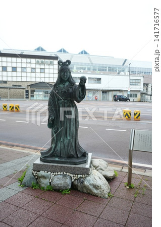 糸魚川駅前の奴奈川姫 糸魚川駅前の奴奈川姫 141716577