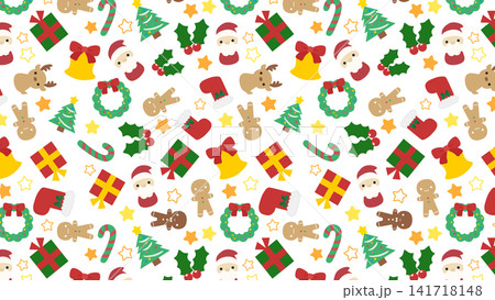クリスマスの背景素材 クリスマスの背景素材 141718148