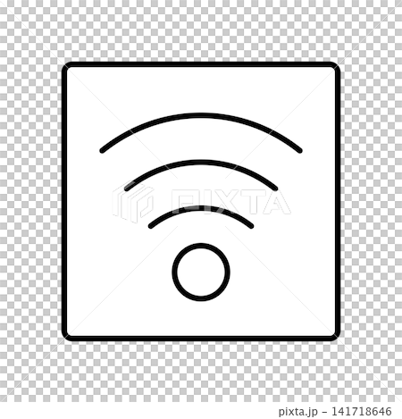 A simple Wi-Fi icon. A simple Wi-Fi icon. 141718646