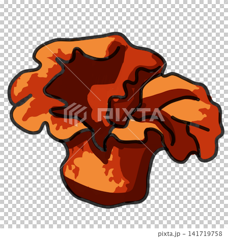 Lobster Mushroom Colorful Cartoon Vector Illustration Lobster Mushroom Colorful Cartoon Vector Illustration 141719758
