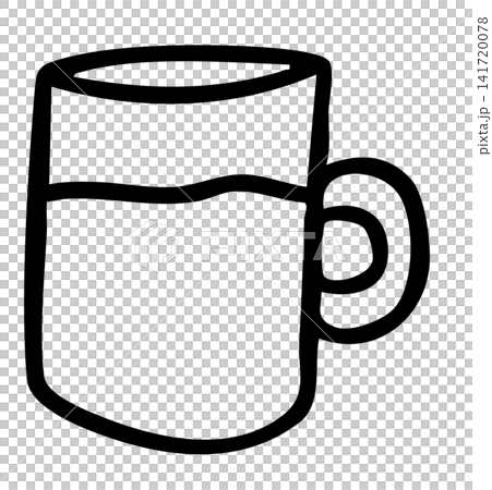 Hand drawn hot coffee mug outline for cafe, restaurant, drink menu, recipe, department store, supermarket, mart, caffeine, beverage, kitchenware, office workers, breakfast, workloads, work from home Hand drawn hot coffee mug outline for cafe, restaurant, drink menu, recipe, department store, supermarket, mart, caffeine, beverage, kitchenware, office workers, breakfast, workloads, work from home 141720078