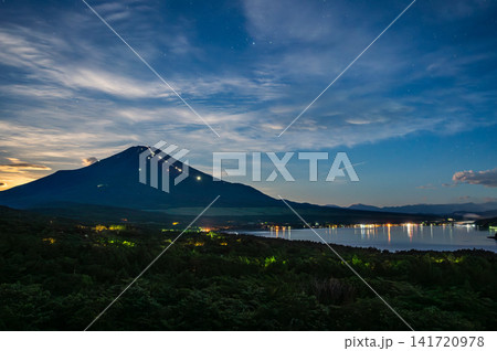 山梨パノラマ台からの富士山 山梨パノラマ台からの富士山 141720978