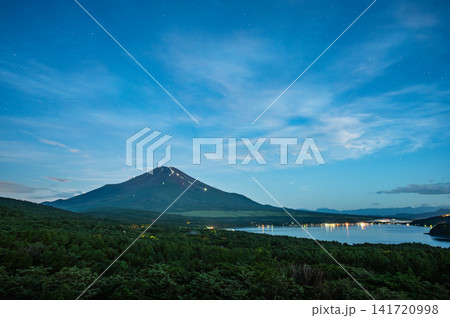 山梨パノラマ台からの富士山 山梨パノラマ台からの富士山 141720998