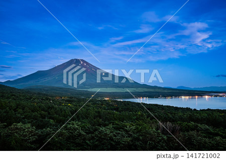 山梨パノラマ台からの富士山 山梨パノラマ台からの富士山 141721002