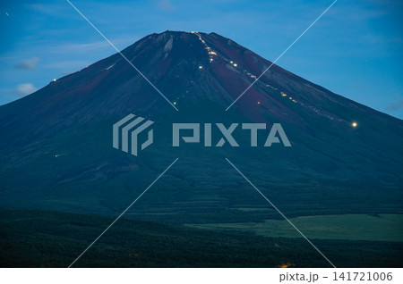 山梨パノラマ台からの富士山 141721006