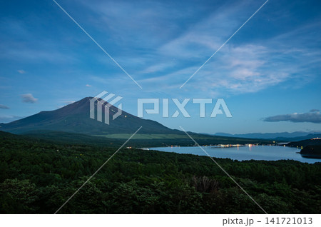 山梨パノラマ台からの富士山 141721013