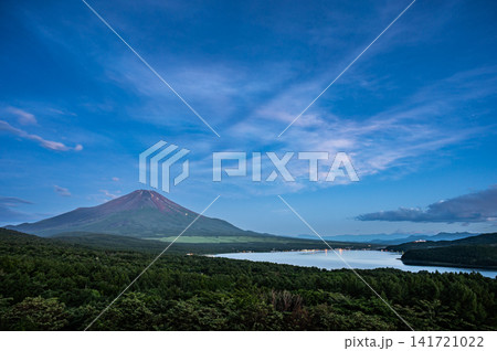 山梨パノラマ台からの富士山 山梨パノラマ台からの富士山 141721022