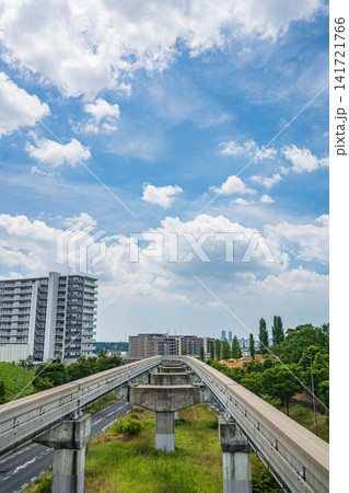 大阪モノレール彩都線彩都西駅からの景観 大阪府茨木市 大阪モノレール彩都線彩都西駅からの景観 大阪府茨木市 141721766