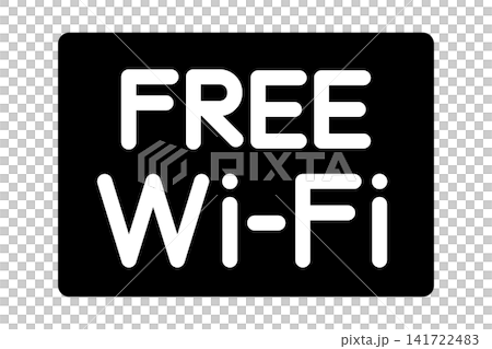 Icon indicating a free Wi-Fi hotspot. Icon indicating a free Wi-Fi hotspot. 141722483