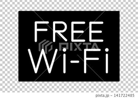 表示免費Wi-Fi熱點的圖示。 表示免費Wi-Fi熱點的圖示。 141722485