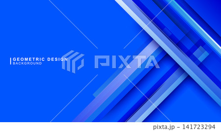 交差する斜線で組み合わせた青色の幾何学的な背景素材 交差する斜線で組み合わせた青色の幾何学的な背景素材 141723294
