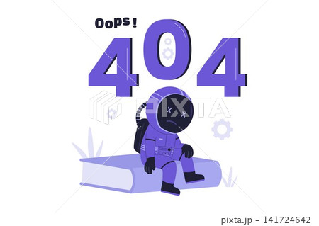 Illustration of 404 Page Not Found Illustration of 404 Page Not Found 141724642