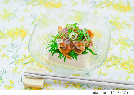 なめこあんかけのせ冷奴 141724755
