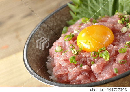 ねぎとろ丼、マグロのたたき丼 ねぎとろ丼、マグロのたたき丼 141727368
