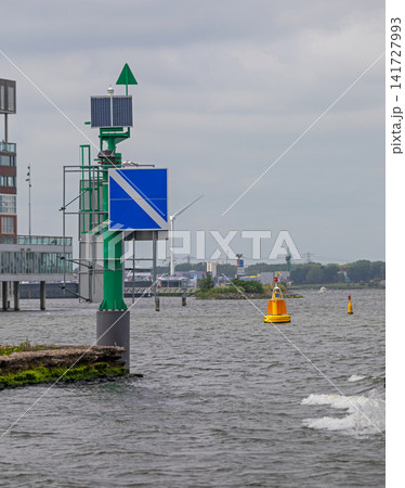 Channel Edges Navigational Mark Channel Edges Navigational Mark 141727993