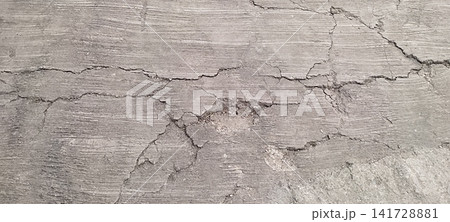 Cracked and Weathered Concrete Surface Texture Cracked and Weathered Concrete Surface Texture 141728881
