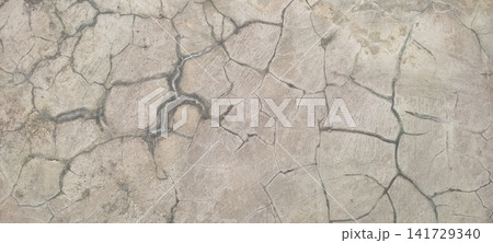Heavily Cracked Concrete Wall Surface Texture Heavily Cracked Concrete Wall Surface Texture 141729340