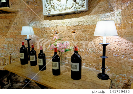 The Rothschild Wine Cellars Interior and Display at Waddesdon Manor The Rothschild Wine Cellars Interior and Display at Waddesdon Manor 141729486