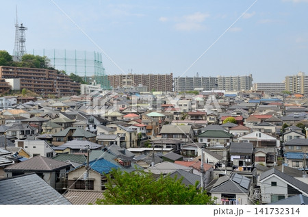 横浜市南区永田山王台の住宅街 横浜市南区永田山王台の住宅街 141732314