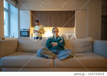 Emotional disconnection and ignorance in couple relationships, married partners ignoring each other Emotional disconnection and ignorance in couple relationships, married partners ignoring each other 141733016