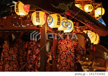 中之条祇園祭の提灯 群馬県中之条町 中之条祇園祭の提灯 群馬県中之条町 141733492