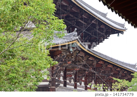 東大寺大仏殿の屋根 東大寺大仏殿の屋根 141734779