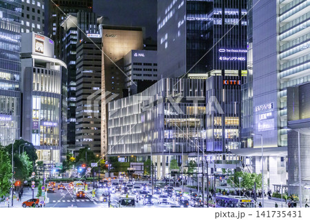 大阪夜景 梅田 JR大阪駅 KITTE大阪 大阪府大阪市 大阪夜景 梅田 JR大阪駅 KITTE大阪 大阪府大阪市 141735431