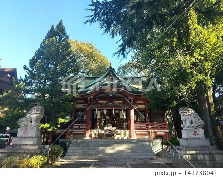 東京・葛飾区の葛西神社｜伝統建築が美しい境内 141738041