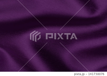 Purple fabric cloth texture for background and design art work, beautiful crumpled pattern of silk or linen. Purple fabric cloth texture for background and design art work, beautiful crumpled pattern of silk or linen. 141738076