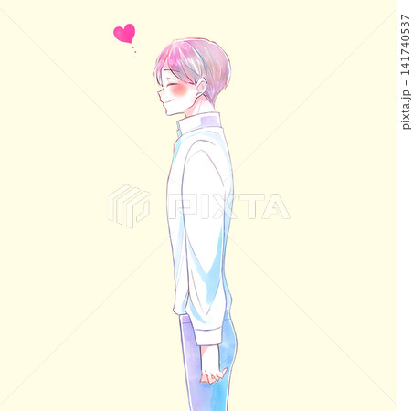恋する男性 にこにこ 恋する男性 にこにこ 141740537