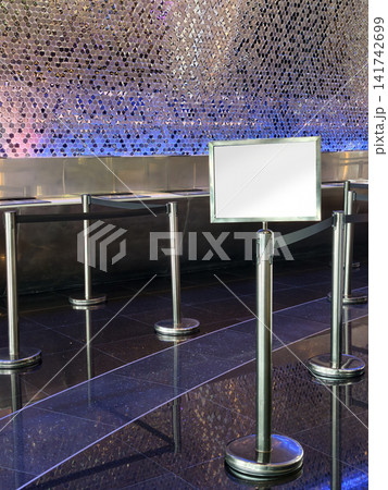 blank welcome sign, stand sign blank welcome sign, stand sign 141742699