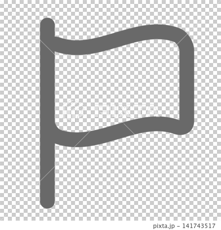 向量旗幟圖標 向量旗幟圖標 141743517