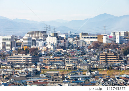 【東京都 日野市】郊外の住宅地の風景 141745875