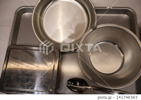給食のアルミ食器 給食のアルミ食器 141746363