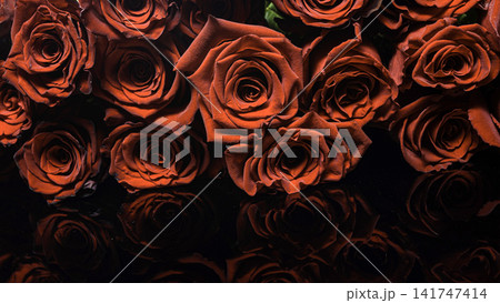 bouquet of red roses 141747414