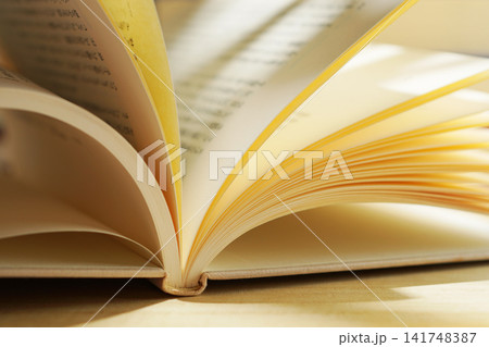 読書・本のページをめくる 読書・本のページをめくる 141748387