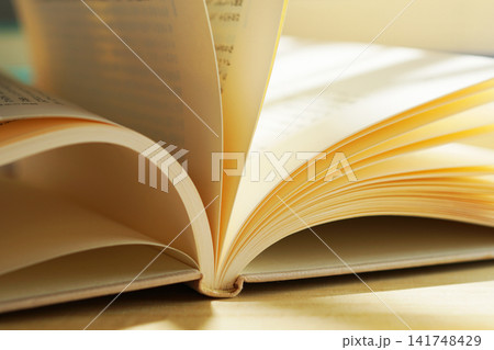 読書・本のページをめくる 読書・本のページをめくる 141748429