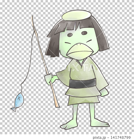 河童のイラスト 141748799