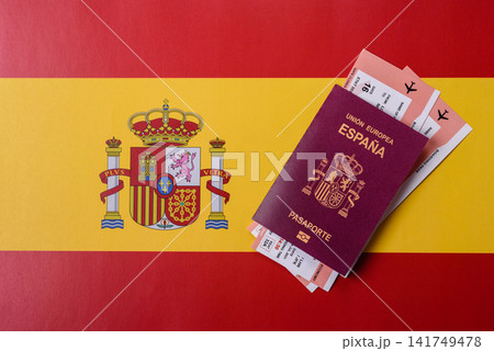 Spain, Spanish passport for travel, immigration, education, and business. Spanish passport Spain, Spanish passport for travel, immigration, education, and business. Spanish passport 141749478