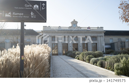 exterior of Avignon Centre train station exterior of Avignon Centre train station 141749575