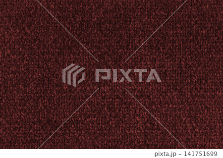 Close up, macro red fabric surface texture background with velvet, microfiber textile surface Close up, macro red fabric surface texture background with velvet, microfiber textile surface 141751699