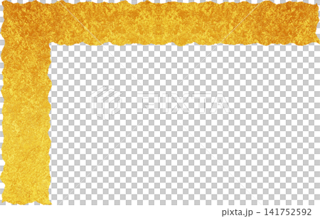 Celebratory image with gold paper PNG material 141752592