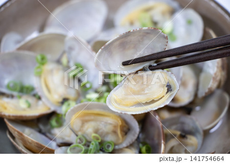 あさりの酒蒸し あさりの酒蒸し 141754664
