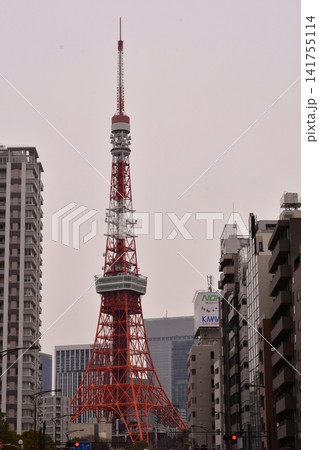 東京タワー 芝付近 桜田通り 東京タワー 芝付近 桜田通り 141755114