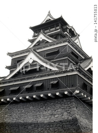 昭和44年の熊本城 141755813