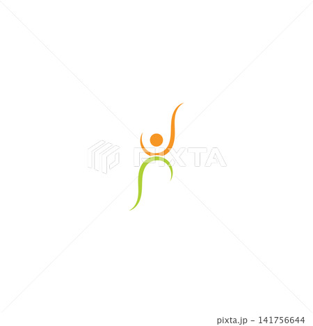 Human design logo template 141756644