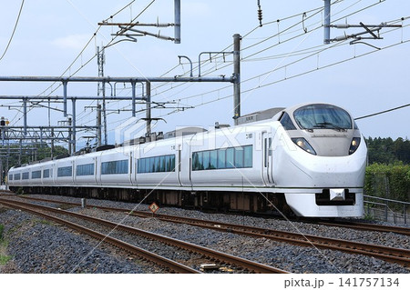 【JR東日本】E657系〜651系電車オマージュカラー〜 特急「ひたち」（常磐線：友部〜内原） 141757134