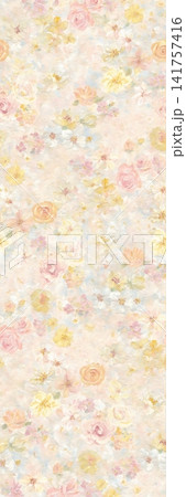 Soft Pastel Watercolor Floral Lace Bandana Seamless Textile Pattern Collection Soft Pastel Watercolor Floral Lace Bandana Seamless Textile Pattern Collection 141757416