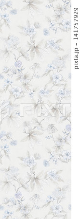 Soft dreamy watercolor floral seamless patterns collection Soft dreamy watercolor floral seamless patterns collection 141757929